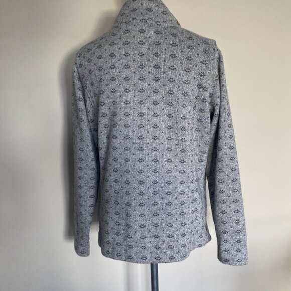 EUC ROHAN Gray Jacket with Black Design sz M - Picture 5 of 8